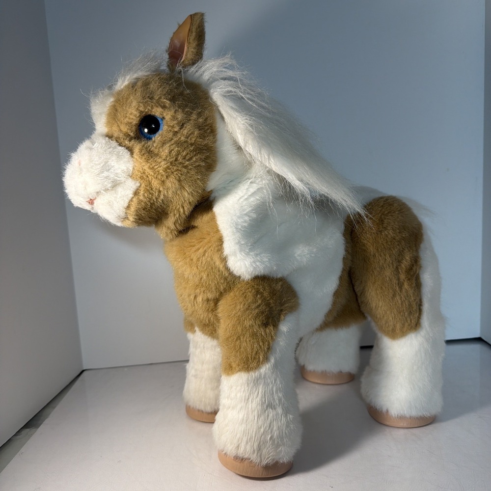 FurReal Friends Toy Pony Horse Baby Butterscotch 17" Animatronic EUC Works! Cute